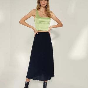 Aritzia - Midi Skirt - Bias Cut - Size 4